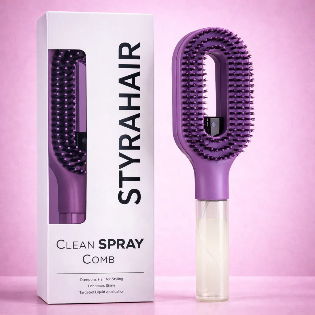 StyraHair™ - Spray Detangling Brush