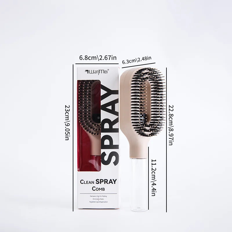 StyraHair™ - Spray Detangling Brush
